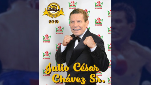 Aplauden elección de Julio César Chávez como Mr. Amigo 2019-2020