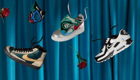 A 2 de 3 caídas: Nike lanzó colección inspirada en la Lucha Libre