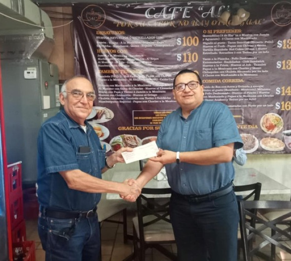 Entrega Legislatura 65 premio económico de la Medalla al Mérito "Luis García Arellano" 2020