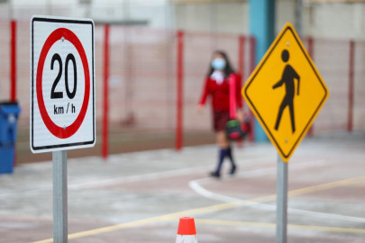 Invita gobierno de Reynosa a respetar límites de velocidad y Reglamento vial en zonas escolares 