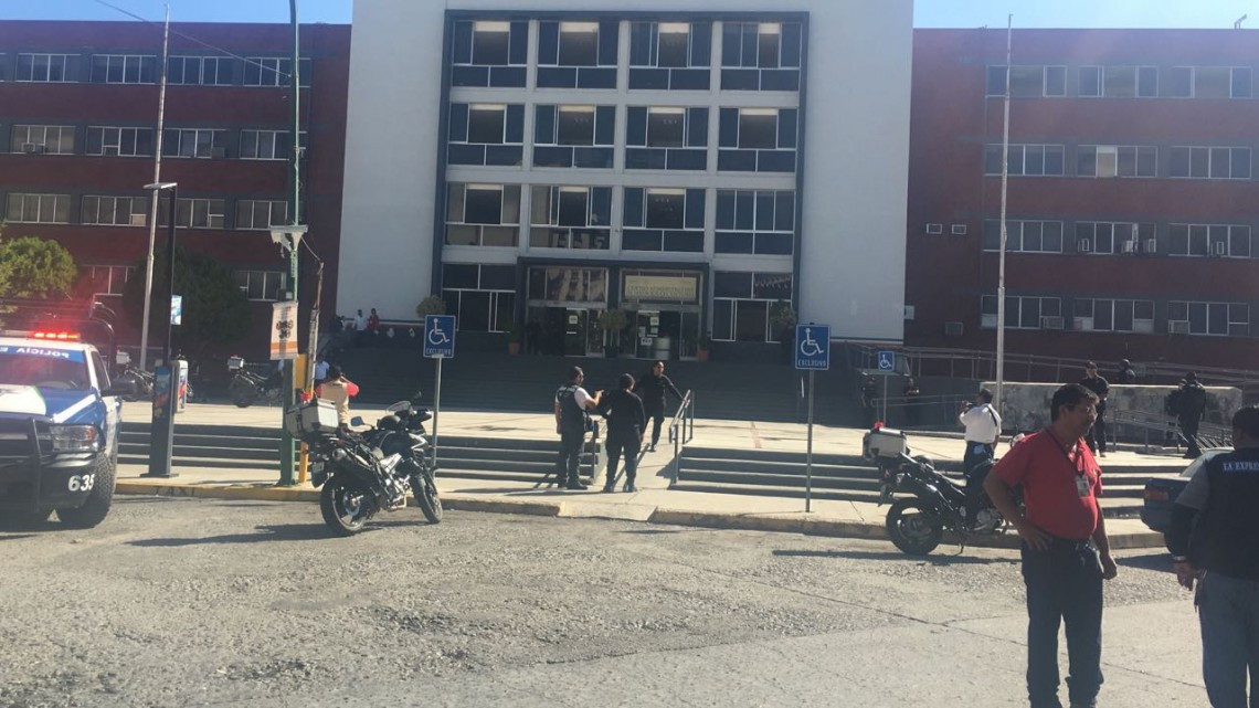 Amenaza de bomba en Palacio Federal de Ciudad Victoria