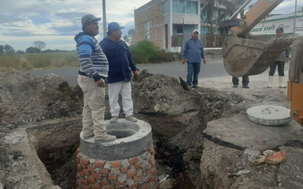 Rehabilitará Municipio drenaje sanitario de Leyes de Reforma 