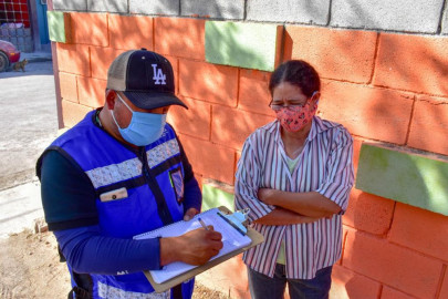 "DIF Reynosa en Tu casa" presente con las familias de la Colonia Villa Diamante 