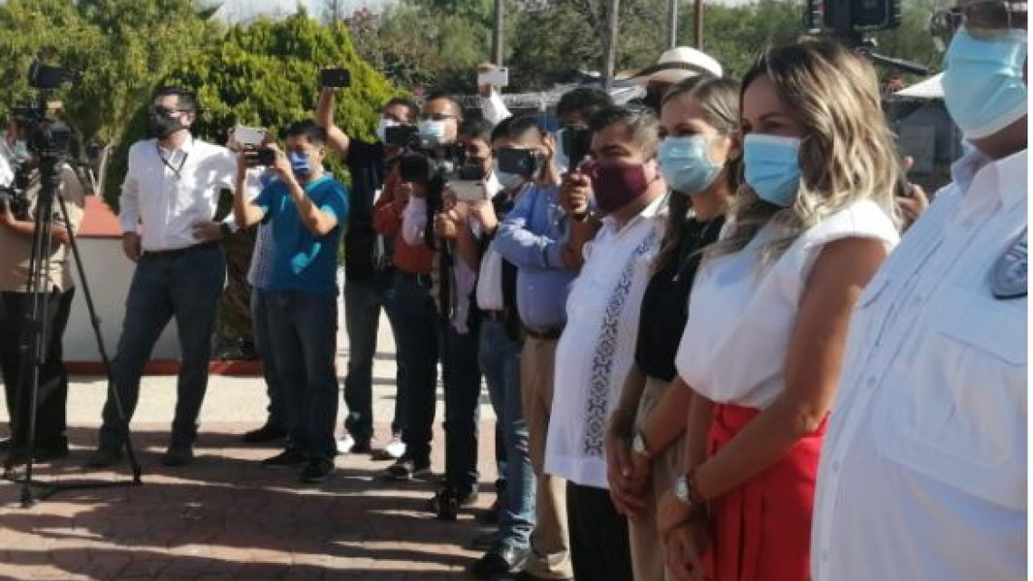 Conmemoran el 110 aniversario de la Revolución Mexicana