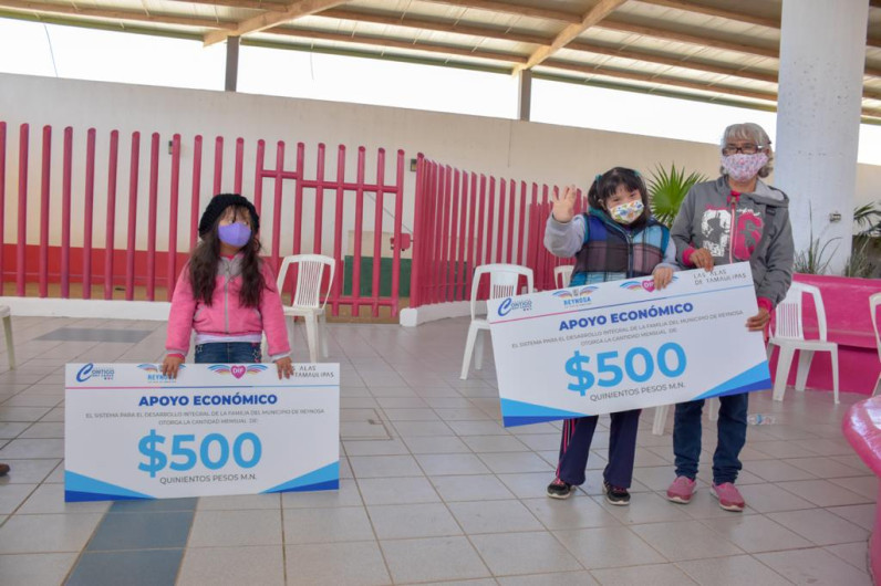 Madres de familia agradecen al DIF y Ayuntamiento de Reynosa programas de inclusión de menores con discapacidad