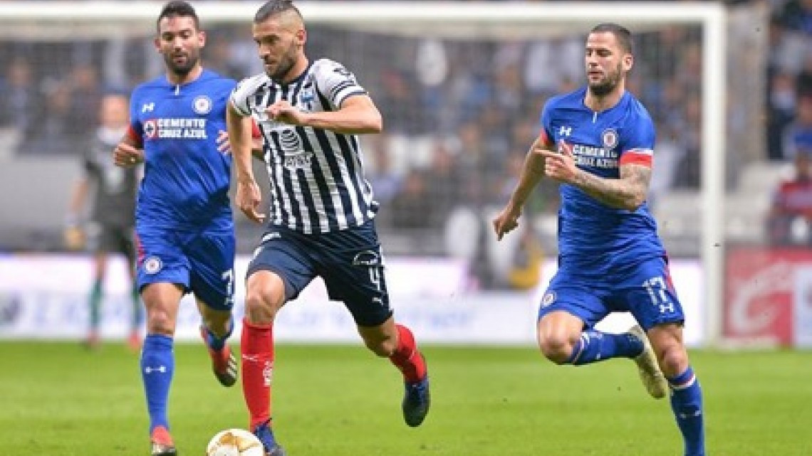 Rayados vence 1-0 al Cruz Azul en la semifinal de ida de Apertura 2018