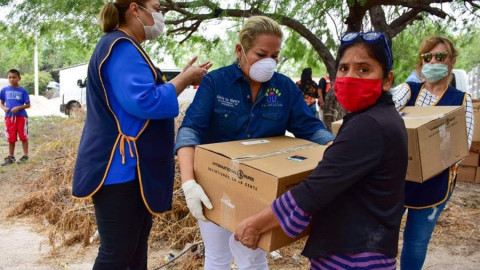 Voluntariado DIF Reynosa continúa apoyando a los sectores vulnerables