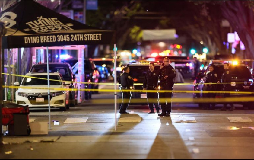 Tiroteo masivo en San Francisco deja 9 personas heridas