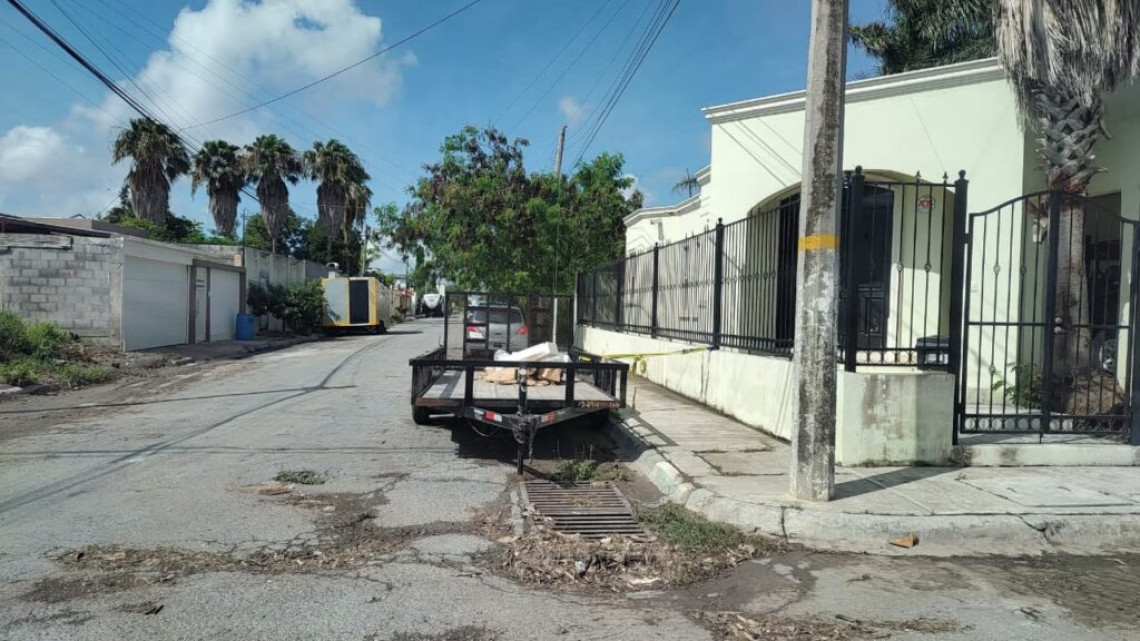 Continúa el desagüe en colonias inundadas de Matamoros tras intensas lluvias