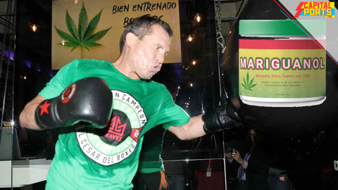 JC Chávez apoya lanzamiento de Mariguanol