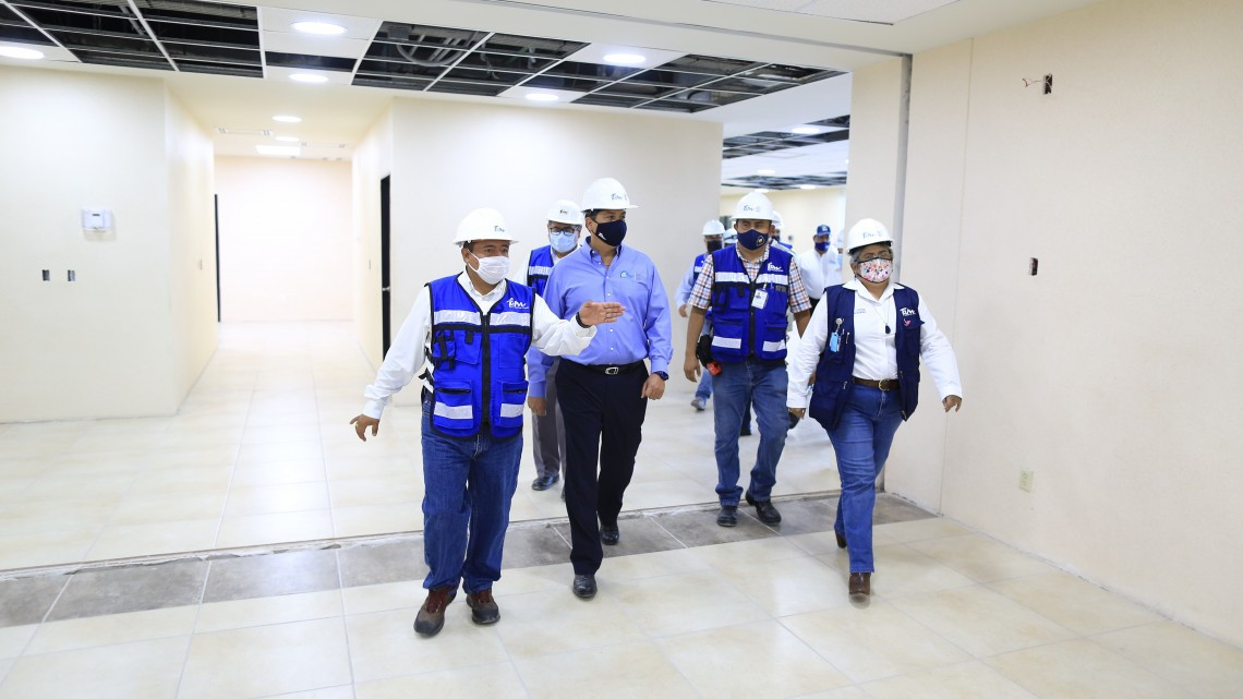 Supervisa Gobernador construcción de nuevo Hospital General de Matamoros