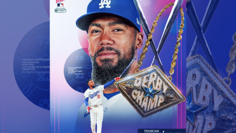 Teoscar Hernández se convierte en el primer jugador de los Dodgers en ganar un Home Run Derby