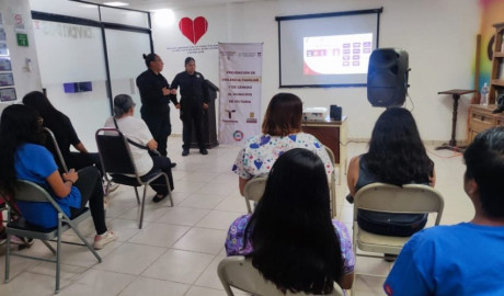 Imparte Guardia Estatal de Género taller preventivo a integrantes de asociación civil