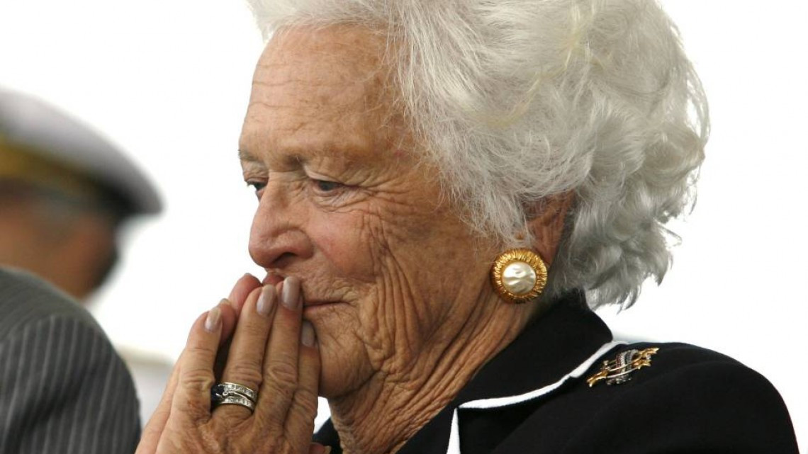 Barbara Bush grave, ya no recibirá atención médica: portavoz
