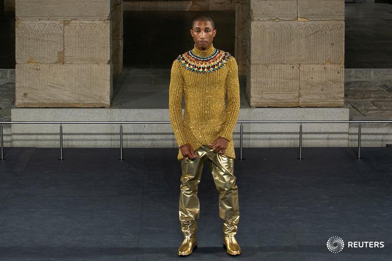 Pharrell Williams en el desfile de Chanel