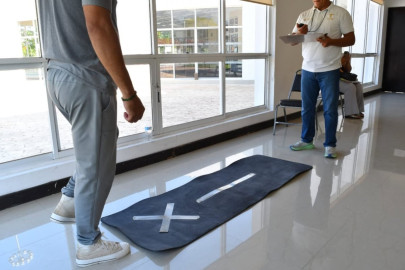  Presentan custodios penitenciarios evaluación de aptitud física para promoción de grados