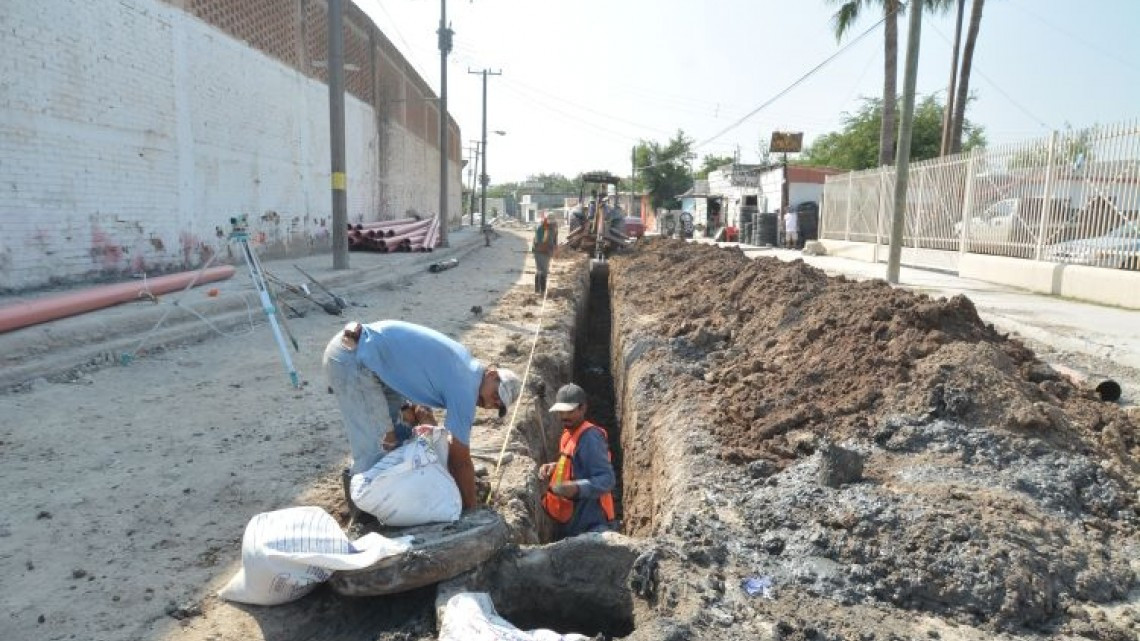 Calle Ortiz Rubio es pavimentada