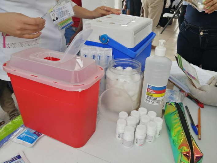 Llega remesa de vacunas de Influenza a módulos y Clínicas del IMSS