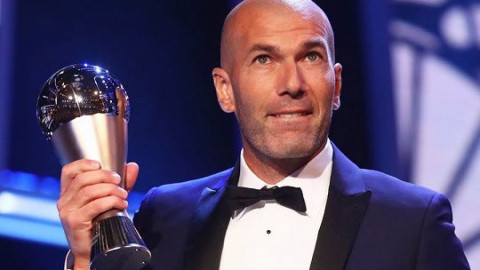 Zinedine Zidane, mejor entrenador para la FIFA.
