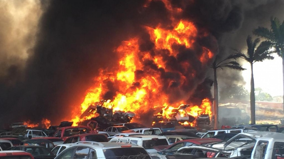 Se incendia mesón federal de Altamira