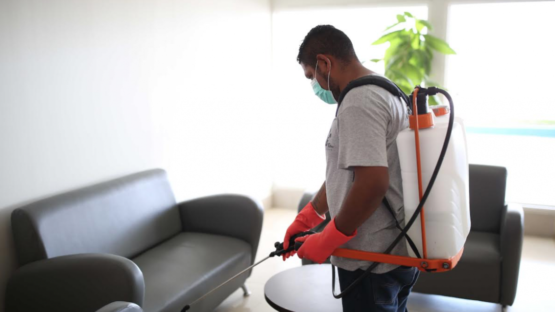 Fueron desinfectados centros asistenciales del DIF Tamaulipas