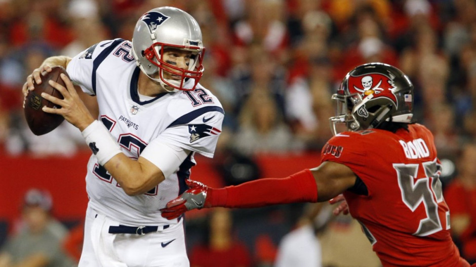 Los Patriots vencen a Tampa Bay a domicilio