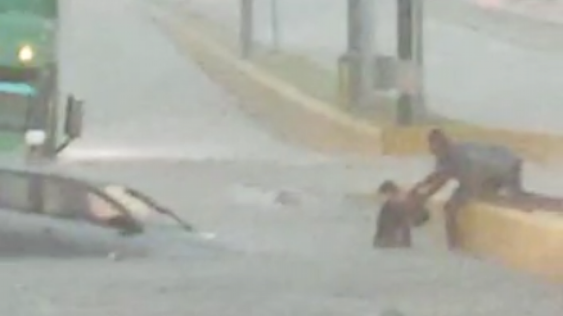 Sufre caos Reynosa por lluvias