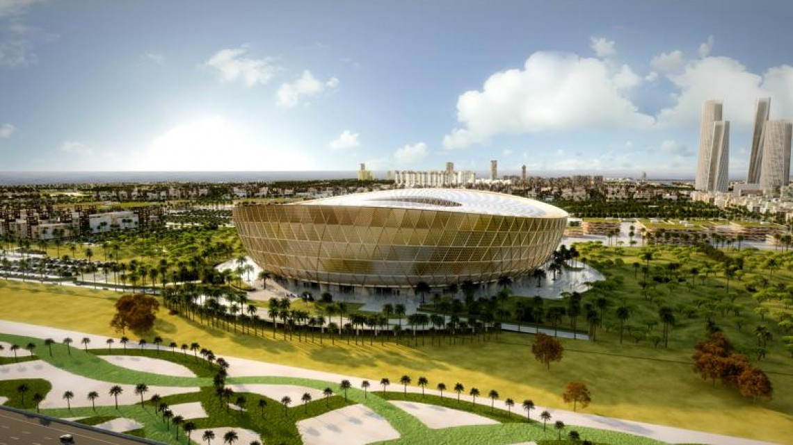 Revelan espectacular diseño del estadio Lusail
