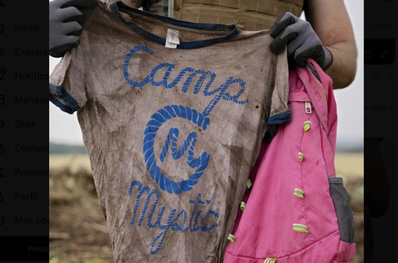 Cerca de 90 muertes por inundaciones en Texas, al menos 27 eran menores