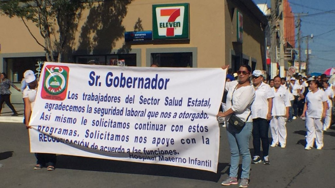 Seguridad y vivienda digna claman obreros