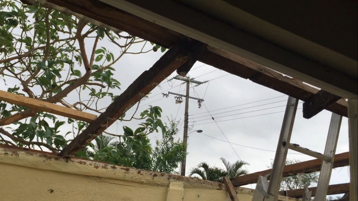 Tornado genera daños en municipios del norte de Veracruz