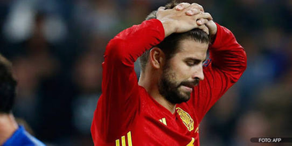 Gerard Piqué se retira de la Selcción Española