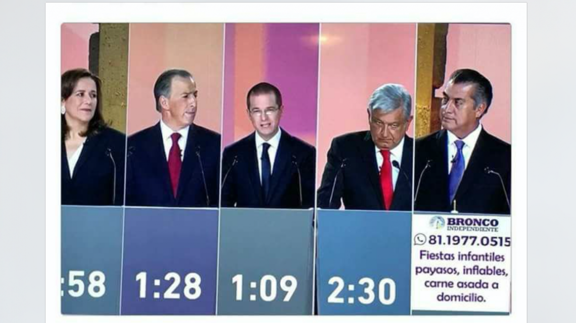 Comienzan a circular los memes del Primer Debate Presidencial