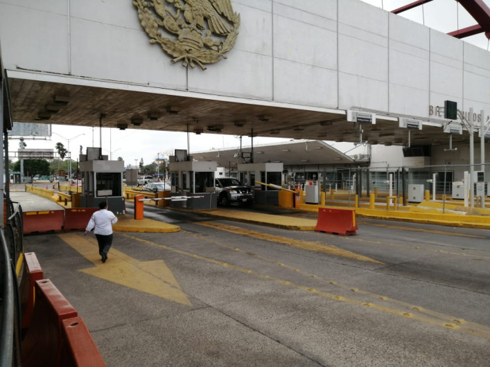 La advertencia a los automovilistas en Brownsville Tx ha disminuido drásticamente el cruce de sus resientes a Matamoros