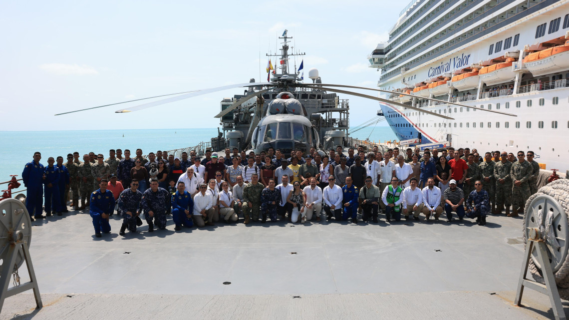 Llegan a México los 34 connacionales rescatados en Haití