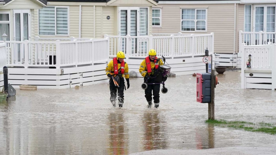 6 muertos por tormenta “Ciara” en Europa