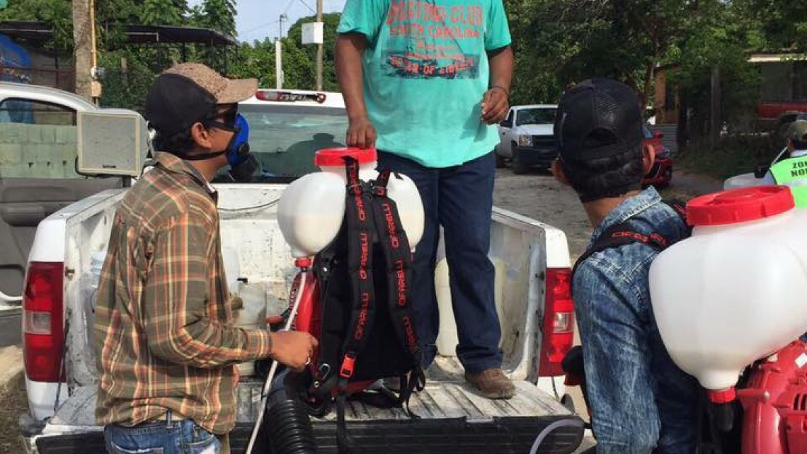 Desarrollo Social realiza campañas de fumigación