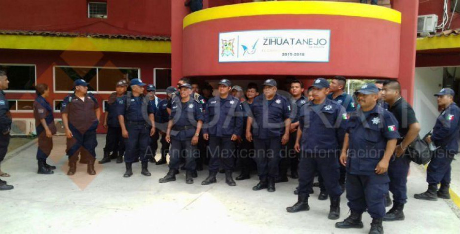 Vincula a policías de Zihuatanejo con delincuencia organizada