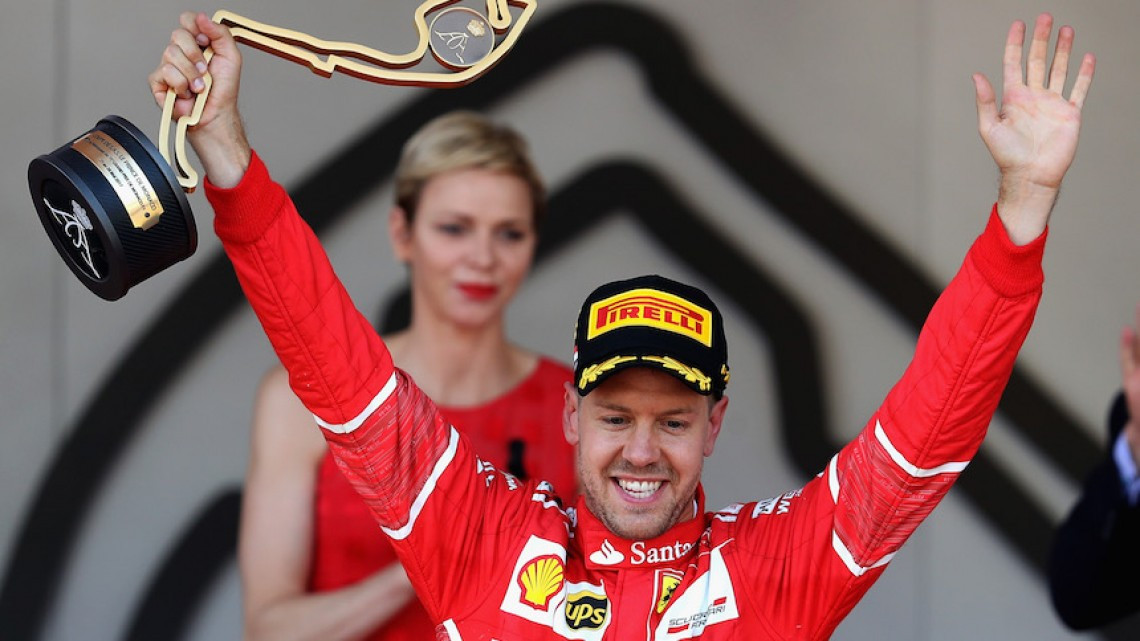 Sebastian Vettel gana el Gran Premio de Mónaco