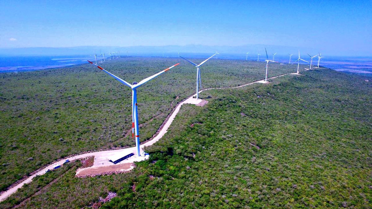 Inaugura CDV dos parques eólicos en Güémez