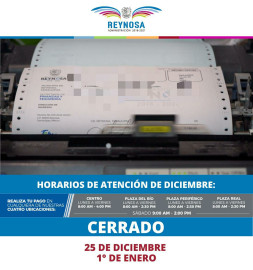 Cajas del Predial disponibles en período navideño