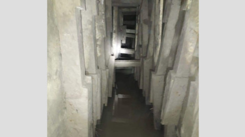 Encuentran túnel en Matamoros que presuntamente conduciría a EU 