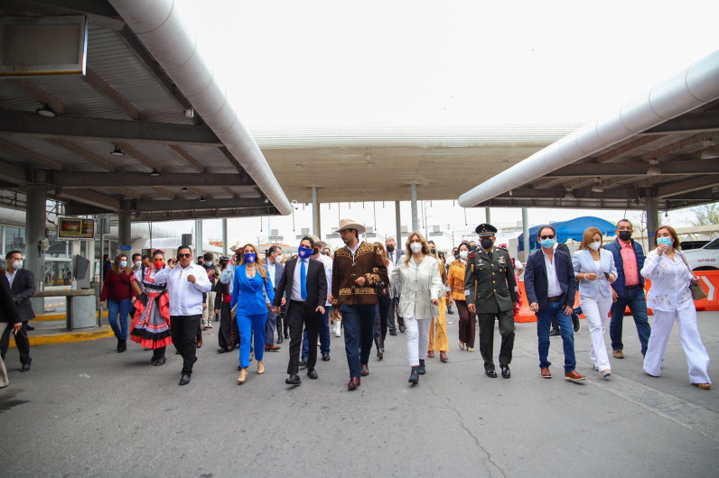 Conmemoran Alcaldes de Reynosa e Hidalgo Abrazo Binacional 2022 