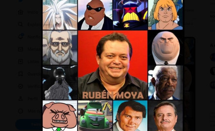 Murió de cáncer en la garganta el actor de doblaje Rubén Moya