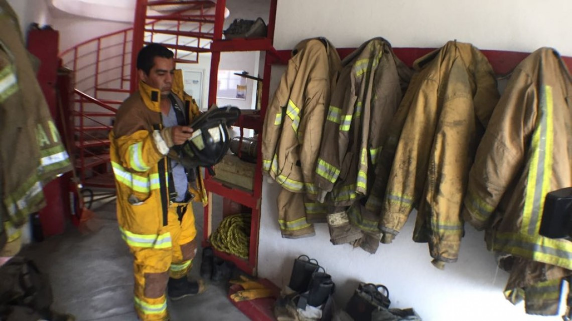 Necesarios trabajos de impermeabilización en el cuartel de bomberos