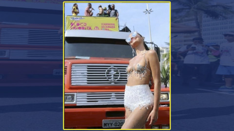 Bruna Marquezine deslumbra en Carnaval de Río de Janeiro