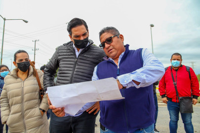 Realiza Presidente Municipal Carlos Peña Ortiz, supervisión de obras por la ciudad