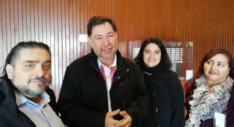 Confirma Movimiento de magisterio bilingüe, visita de Fernández Noroña a Reynosa