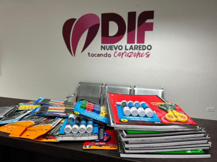 Pide sumarse a la campaña de colecta de útiles escolares, "sumate a la lista"