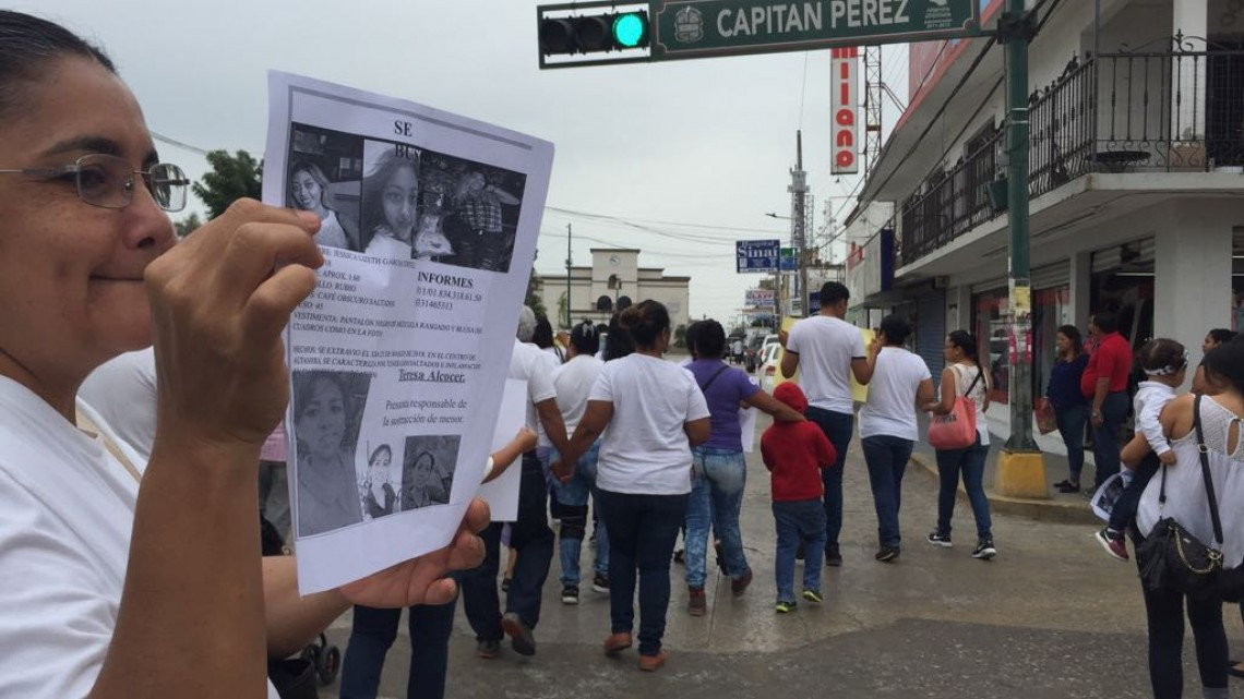 Activistas sociales piden esclarecer la desaparición de jovencitas 